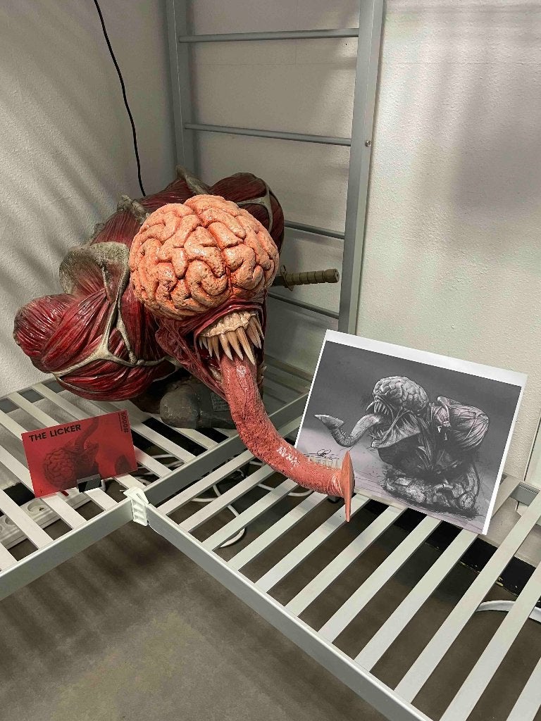 Resident Evil 2 Licker Life-Size Bust 1:1 EX Pure Arts, Verzamelen, Beelden en Beeldjes, Zo goed als nieuw, Fantasy, Ophalen of Verzenden