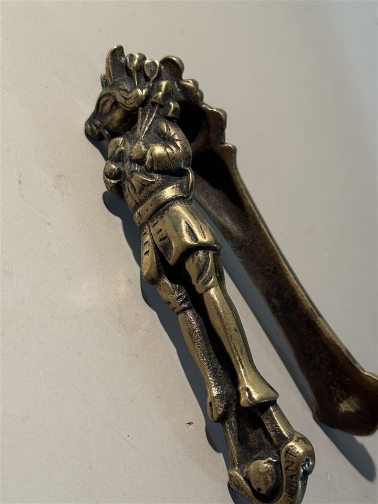 Antieke Messing Notenkraker - Peerage Winchester Leeuw 5 Inc, Ophalen of Verzenden