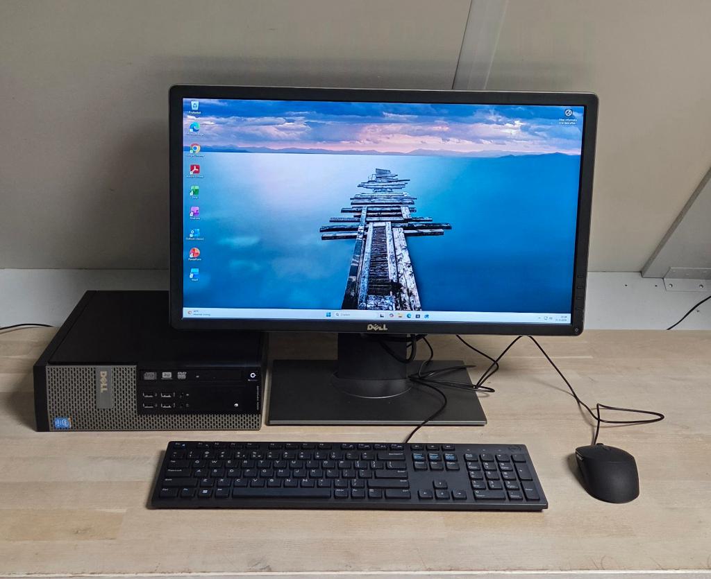 Dell Optiplex 9020 / i5 / 8GB / 500GB SSD / 24 inch, Ophalen, Gebruikt, Met monitor, 8 GB