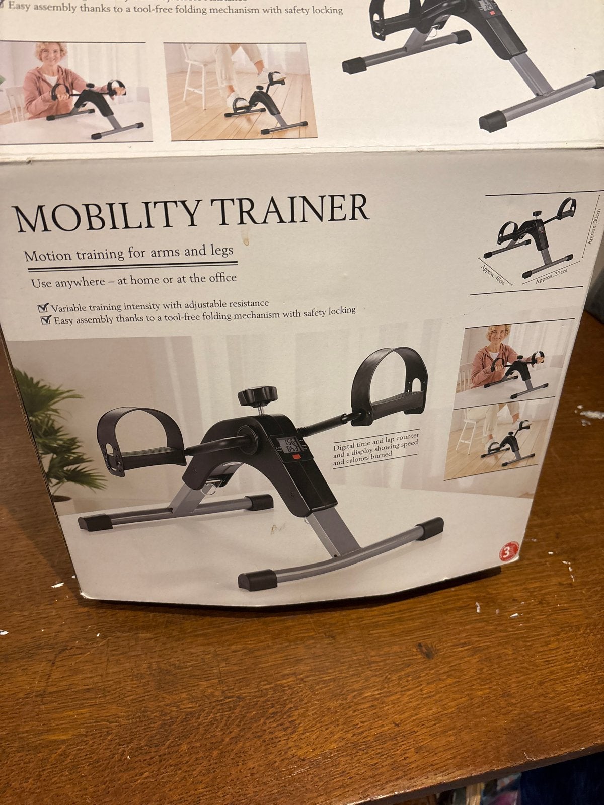 Mobiliteitstrainer voor armen en benen - Inclusief batterij, Ophalen, Nieuw, Armen, Stoelfiets