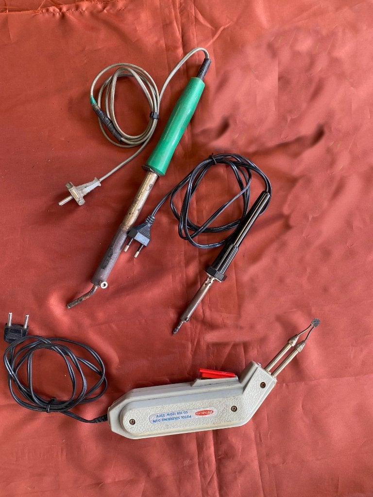 Soldeer-bout pistool alles in een koop 35,-, Ophalen, Gebruikt, Overige typen