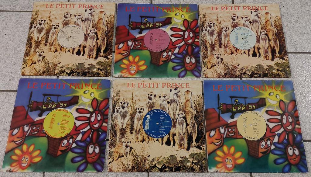 6 Maxisingles Acid & Hardtrance Jaren 90 (Le Petit Prince), Cd's en Dvd's, Vinyl | Dance en House, Ophalen, Gebruikt, 1990 - 1999