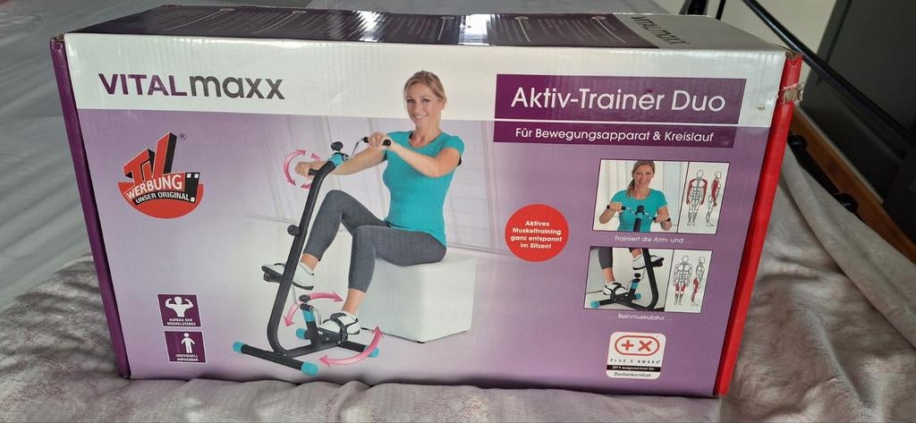VITALmaxx Aktiv-Trainer Duo - Fiets Trainer, Ophalen of Verzenden, Nieuw, Benen, Overige typen