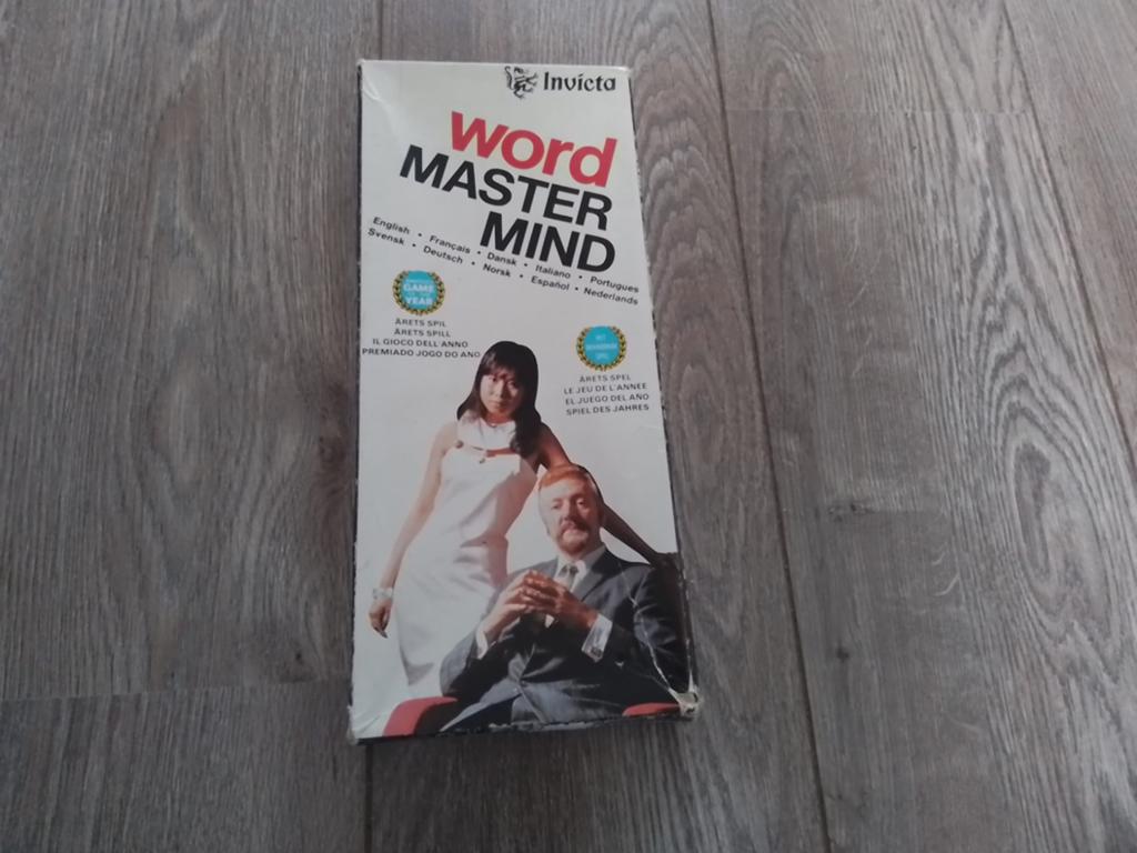 Invicta Word Master Mind Bordspel - Taalspel, Een of twee spelers, Ophalen of Verzenden, Gebruikt, Invicta