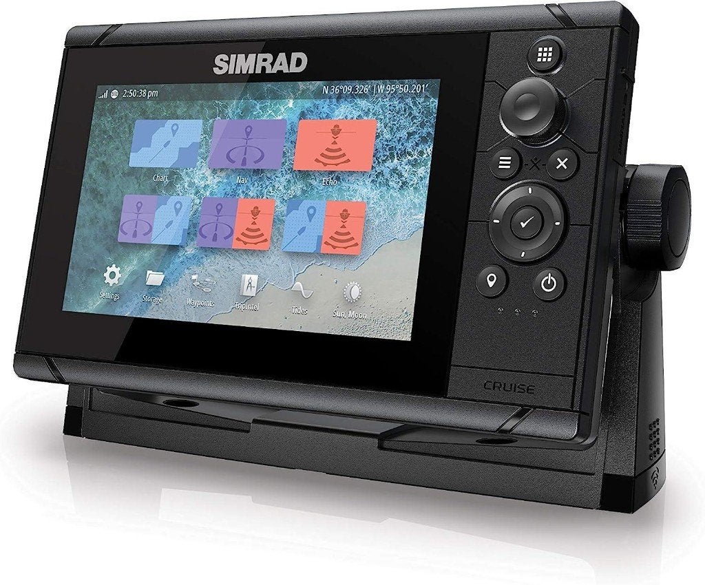 Simrad Chartplotter/Fishfinder 3 in 1, Ophalen of Verzenden, Zo goed als nieuw, Kaartplotter of Fish Finder