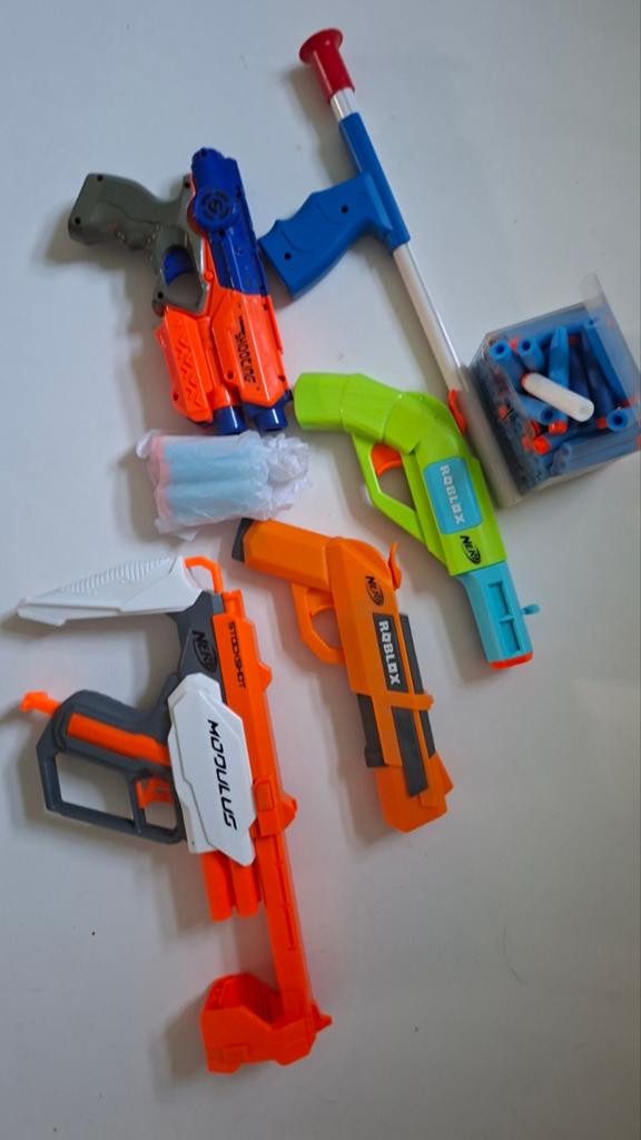 Nerf Blasters en Accessoires - Diverse Modellen, Ophalen of Verzenden, Zo goed als nieuw, Jongen of Meisje