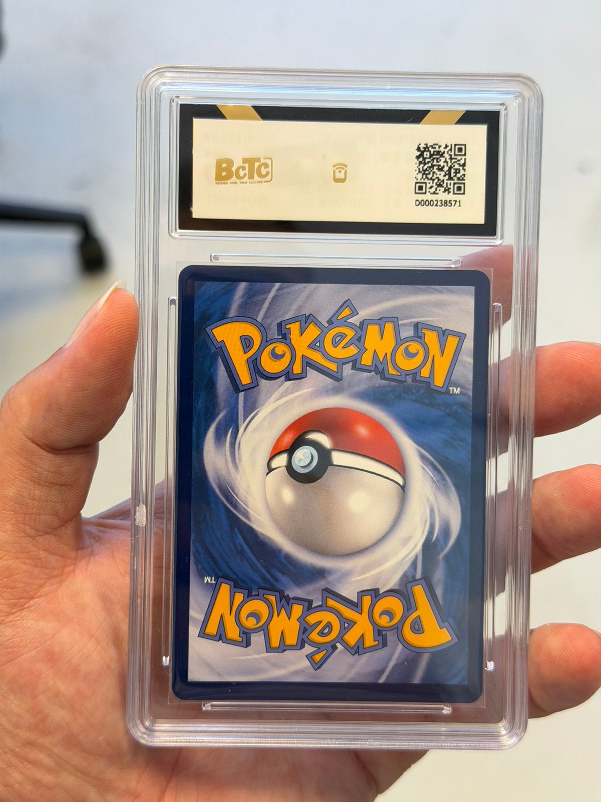 2023 Pokémon Coalossal V 164/136 SR BCTC 9.5 Gem Mint graded, Ophalen of Verzenden, Nieuw, Losse kaart
