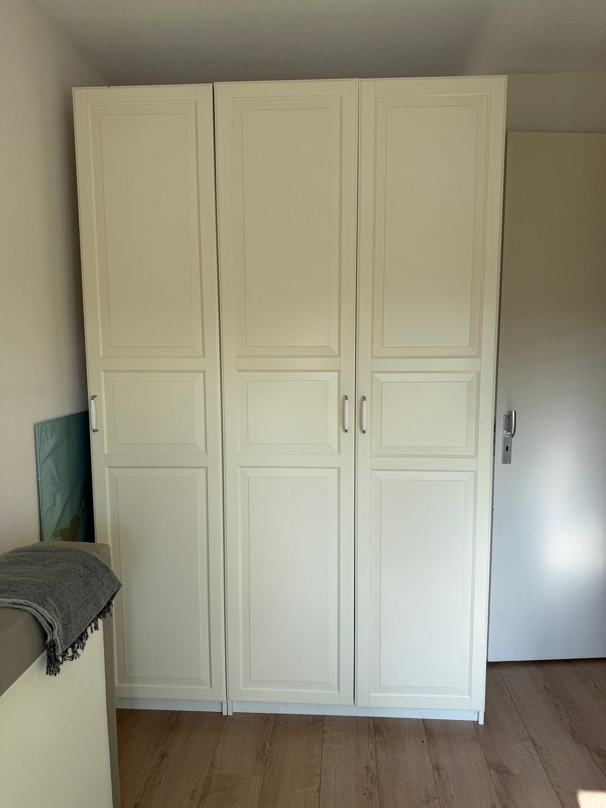 IKEA PAX kledingkast met 3 deuren en diverse indeling, Ophalen, Gebruikt, 100 tot 150 cm, 200 cm of meer