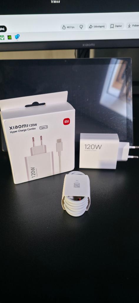 Xiaomi HyperCharge Combo 120W Snellader + USB-C, Verzenden, Nieuw, Overige merken