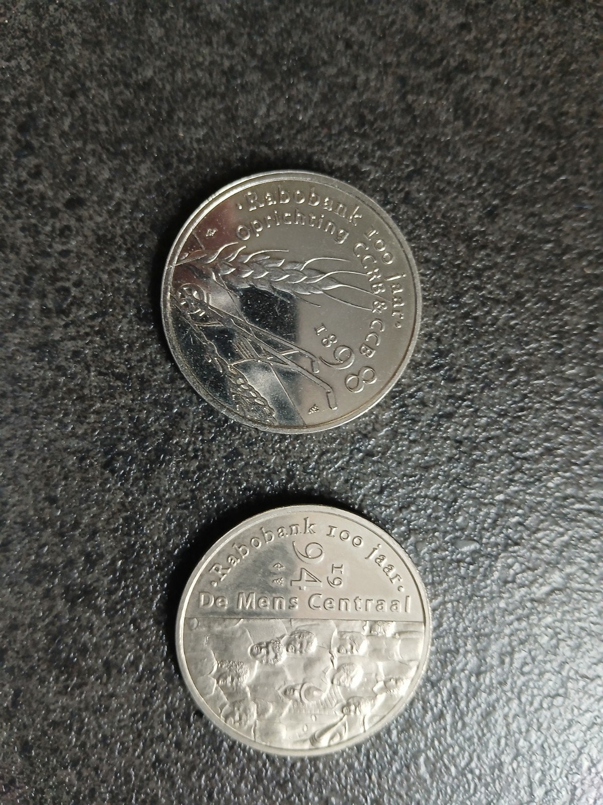 Munten 100 jaar Rabobank, Ophalen of Verzenden, Koningin Beatrix