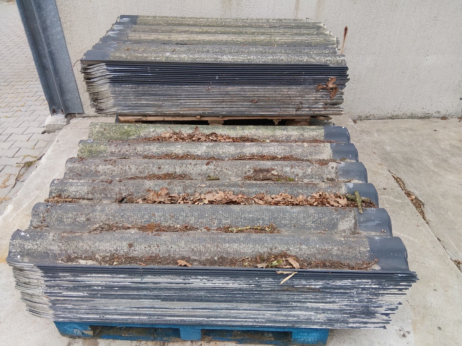 Asbestvrije golfplaten 150cm - Gebruikt, Doe-het-zelf en Verbouw, Ophalen, Gebruikt, 15 m² of meer, Golfplaat