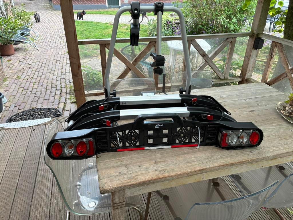 Anwb touring  (elektrische) fietsen drager, Auto diversen, Fietsendragers, Ophalen, Gebruikt, 2 fietsen, Trekhaakdrager
