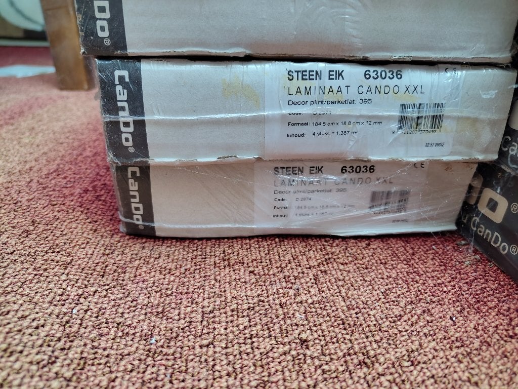 laminaat steeneik, Ophalen, Nieuw, 25 tot 50 m², Grijs
