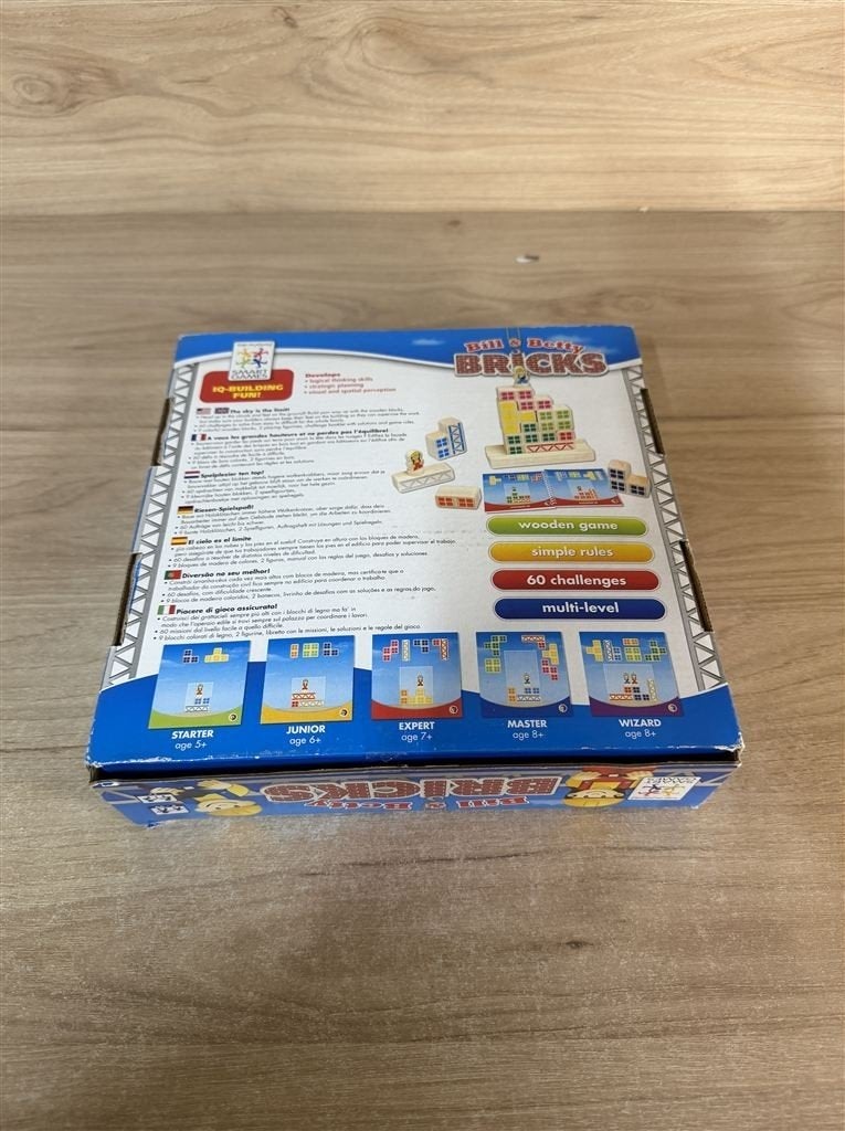 bill and betty bricks - smart games - s6493, Verzenden, Zo goed als nieuw