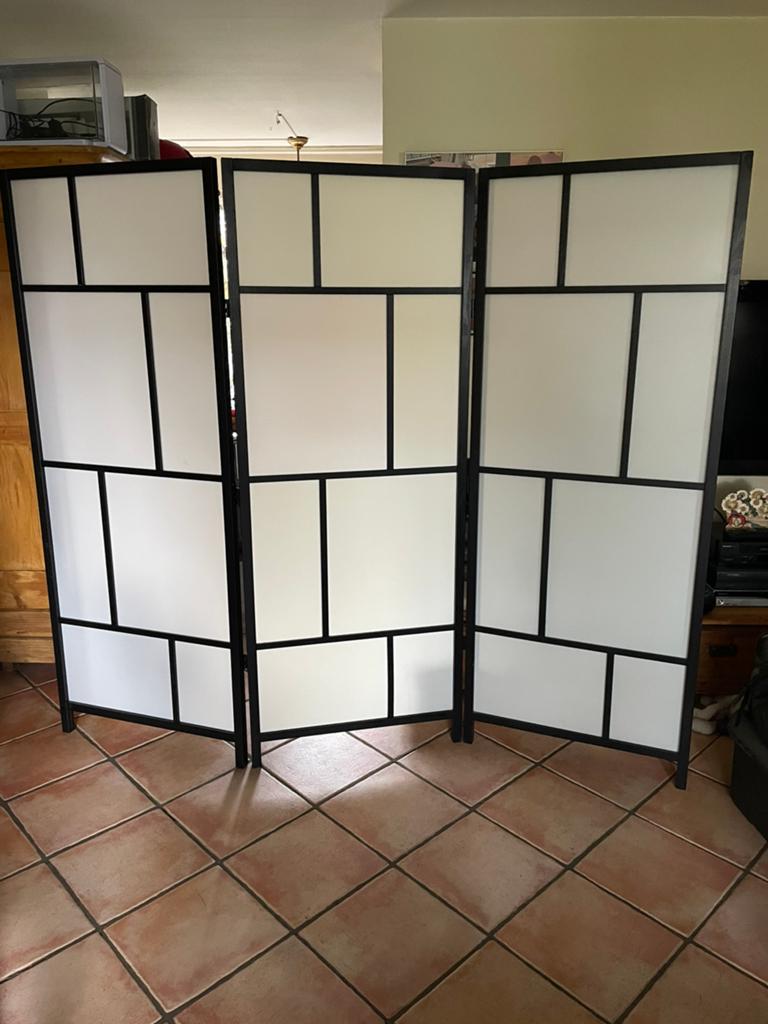 groot kamerscherm 185/216 cm, Huis en Inrichting, Ophalen, Zo goed als nieuw