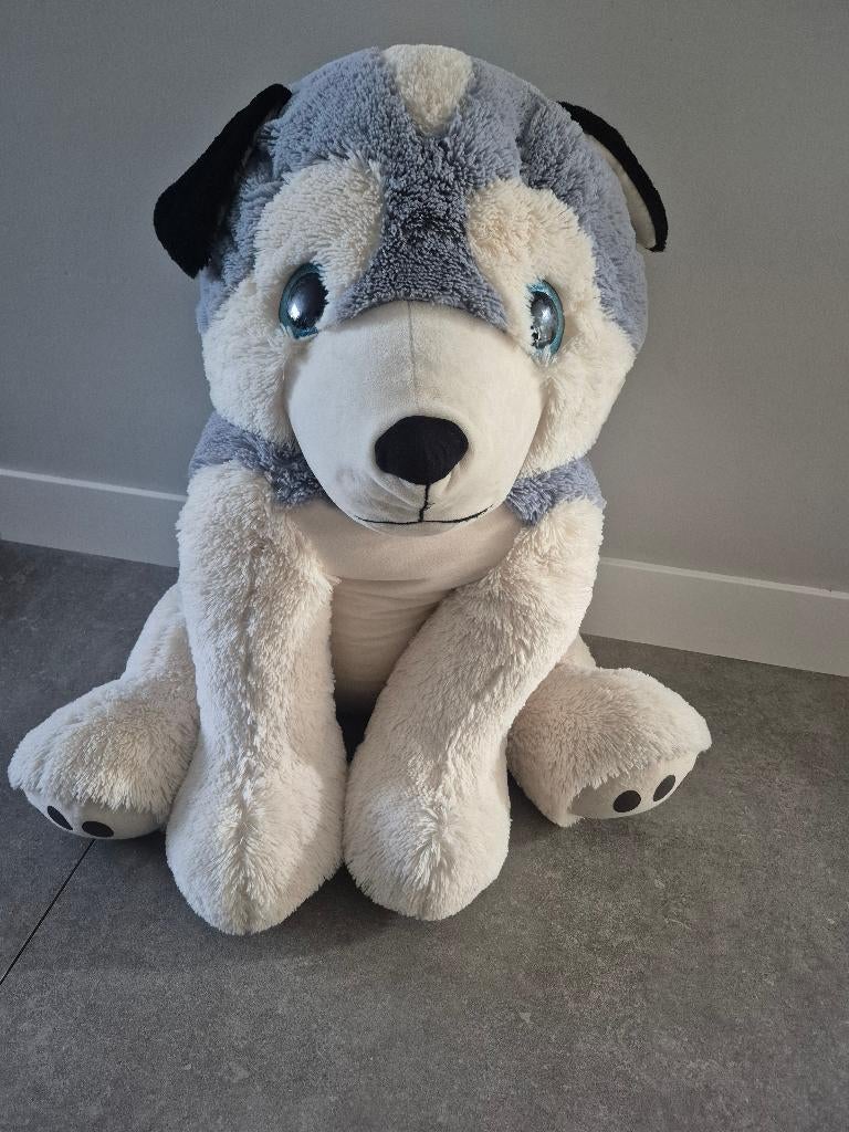 Hele grote hond knuffel, Ophalen of Verzenden, Gebruikt, Hond, Korrelvulling