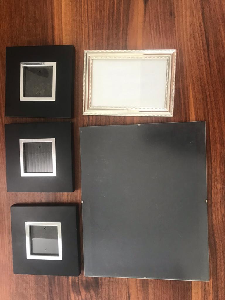 Diverse fotolijstjes, waaronder houten exemplaren, Ophalen of Verzenden, Zo goed als nieuw