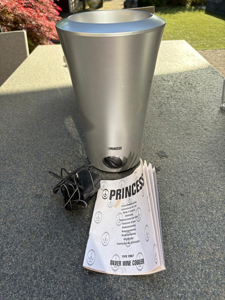 Princess Silver Wine Cooler - Wijnkoeler, Ophalen of Verzenden, Zo goed als nieuw