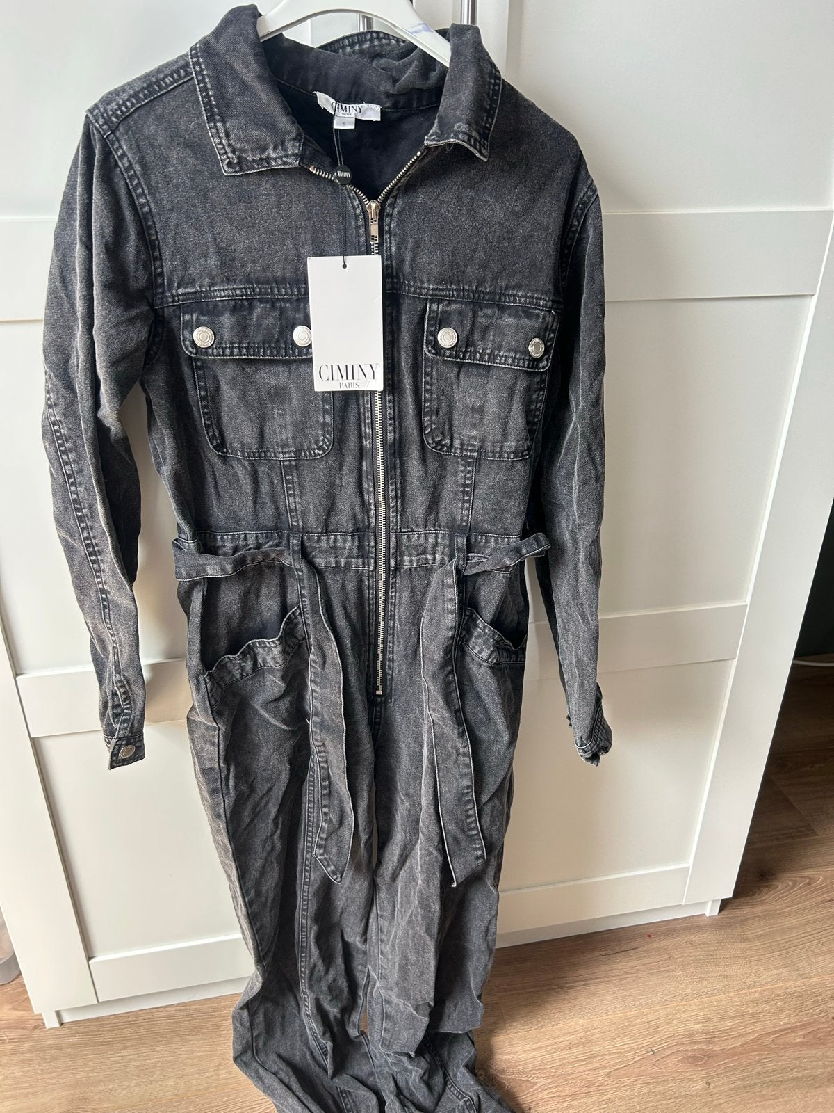 CIMINY PARIS Jumpsuit Zwart Maat S Nieuw met kaartje, Ophalen of Verzenden, Nieuw, Maat 36 (S), Zwart