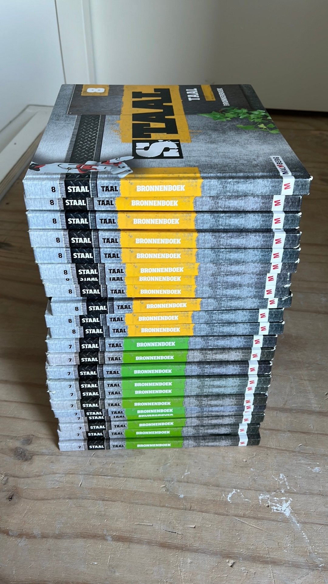 Staal taal bronnenboek 10x groep 8 en 9x groep 7 zgan, Boeken, Ophalen of Verzenden, Zo goed als nieuw, Overige niveaus, Nederlands
