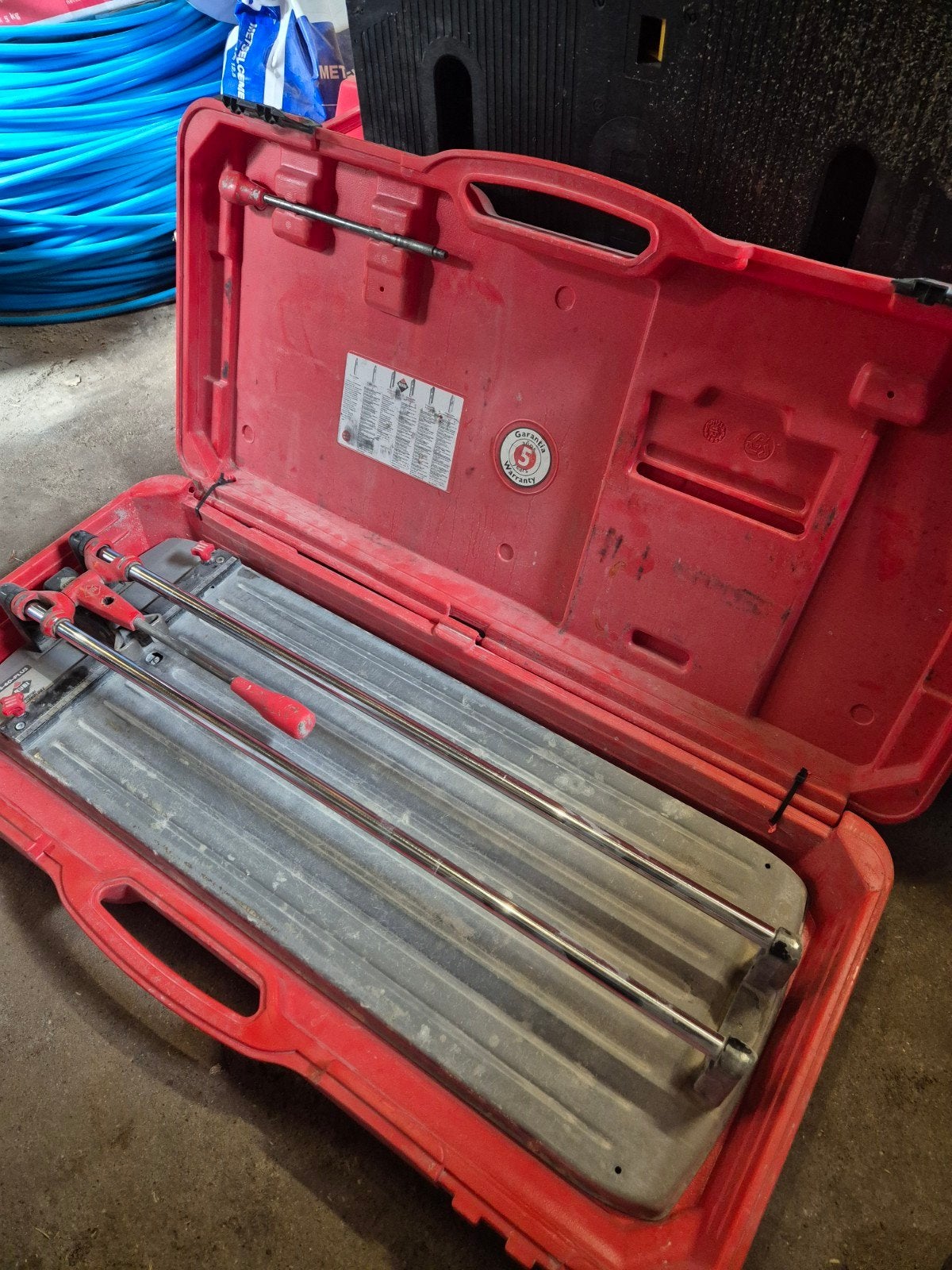 tegelsnijder Rubi TS-60-plus, Ophalen, Gebruikt, Rubi