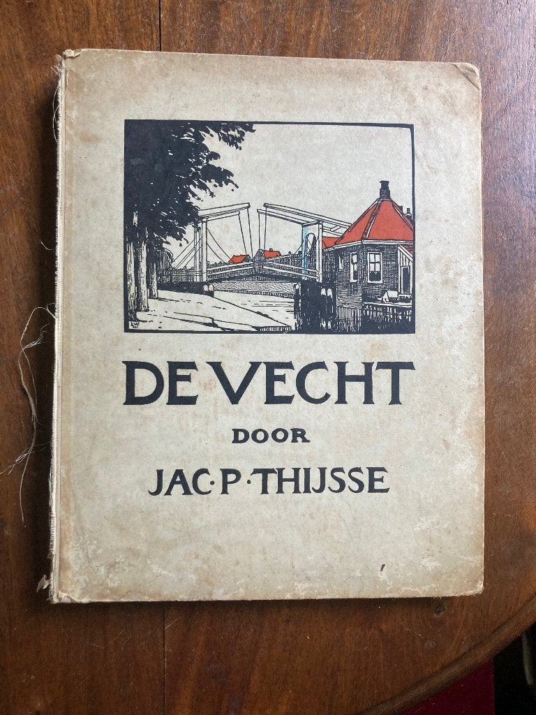 Verkade album De Vecht 1915, Boeken, Ophalen of Verzenden, Gelezen, Jac. P. Thijsse, Plaatjesalbum