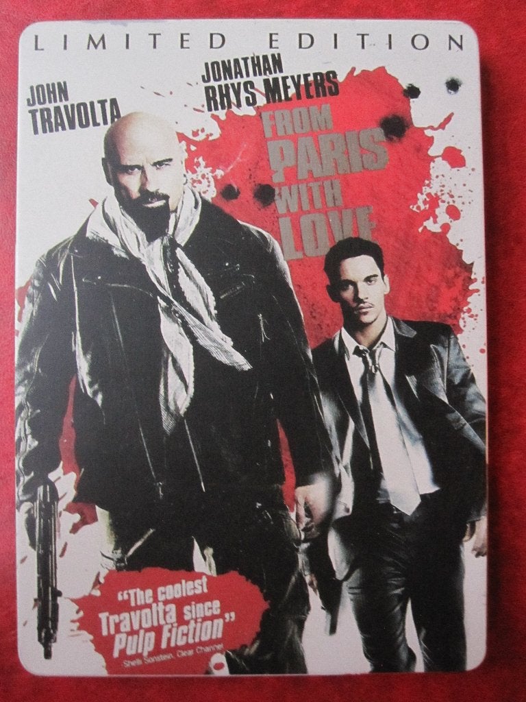 From Paris with Love (2009) steelbook, Engels, Alle leeftijden, Nederlands, Actie