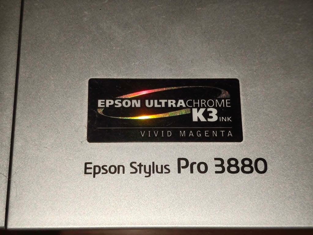 Epson Stylus Pro 3880 fotoprinter met volle cartridges, Gebruikt, Fotoprinter, Kleur printen, Ophalen of Verzenden