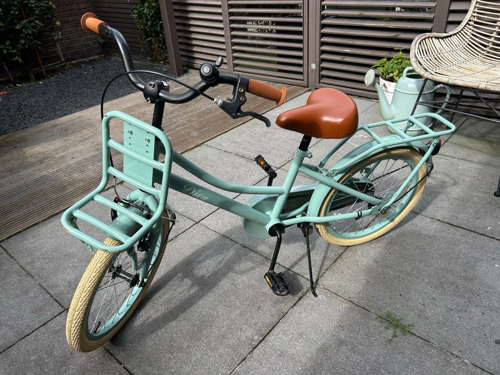 Kinderfiets Spirit Diva 14 inch - Zeer goede staat, Fietsen en Brommers, Ophalen, Gebruikt, Minder dan 16 inch