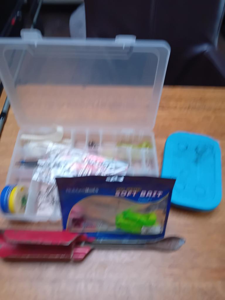 Visgerei set: kunstaas, haken en accessoires, Ophalen of Verzenden, Gebruikt, Overige typen