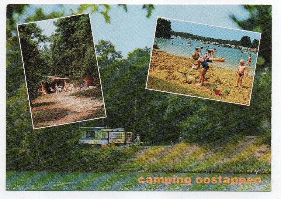 Asten Ommel Camping Oostappen 1991, Ophalen of Verzenden, 1980 tot heden, Gelopen, Noord-Brabant