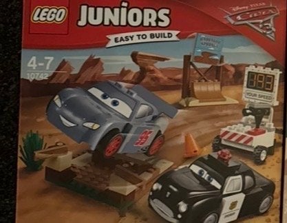 LEGO Juniors Disney Cars 3 set 10742 - Gebouwd, Ophalen of Verzenden, Gebruikt, Overige merken