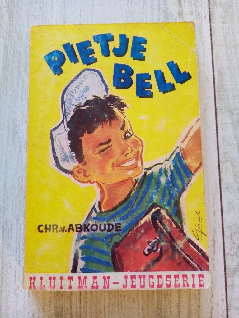 Vintage Pietje Bell (1960) -CHR. v. abkoude *1960*1ste druk, Gelezen, Ophalen of Verzenden, Fictie, Chr. van Abkoude