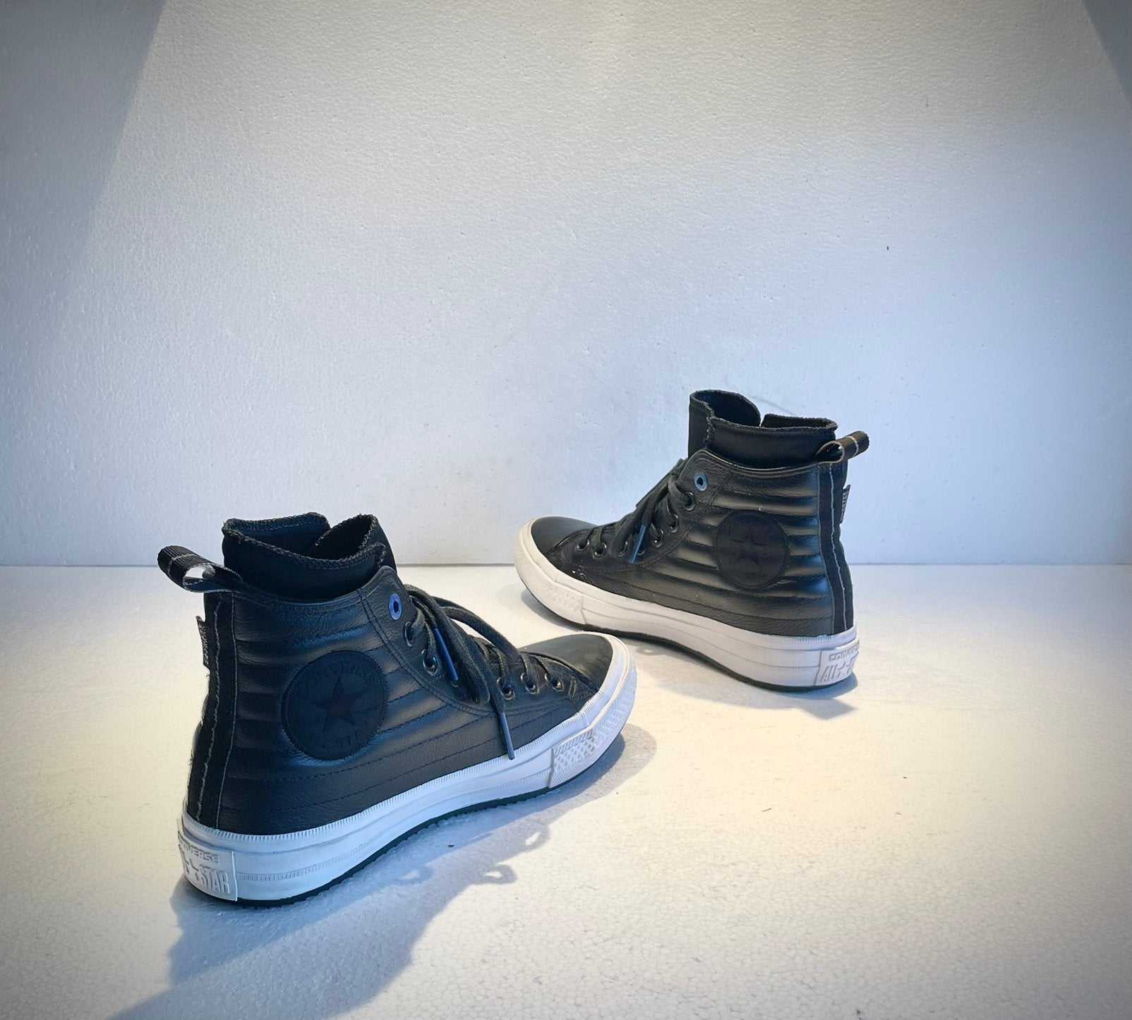 Converse All Star Chuck Taylor Boot High Top leer sneaker 38, Ophalen of Verzenden, Nieuw, Schoenen