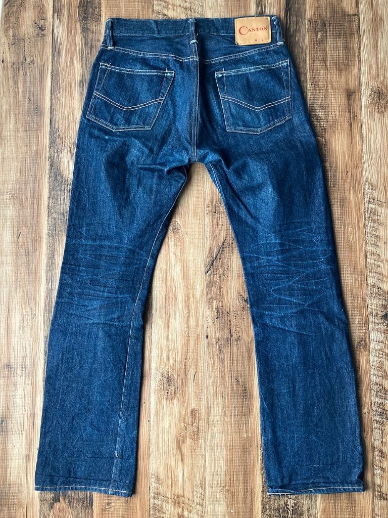CANTON OVERALLS 110 W31 x L30 Tapered Straight, Blauw, W32 (confectie 46) of kleiner, Ophalen of Verzenden, Zo goed als nieuw