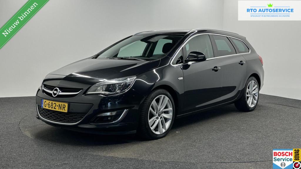 Opel Astra Sports Tourer 1.6 Turbo Sport 180 PK NAVI CRUISE, Voorwielaandrijving, Euro 5, Gebruikt, Zwart