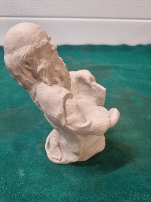 beeld abraham grijs ton's mosterd, Verzamelen, Ophalen of Verzenden