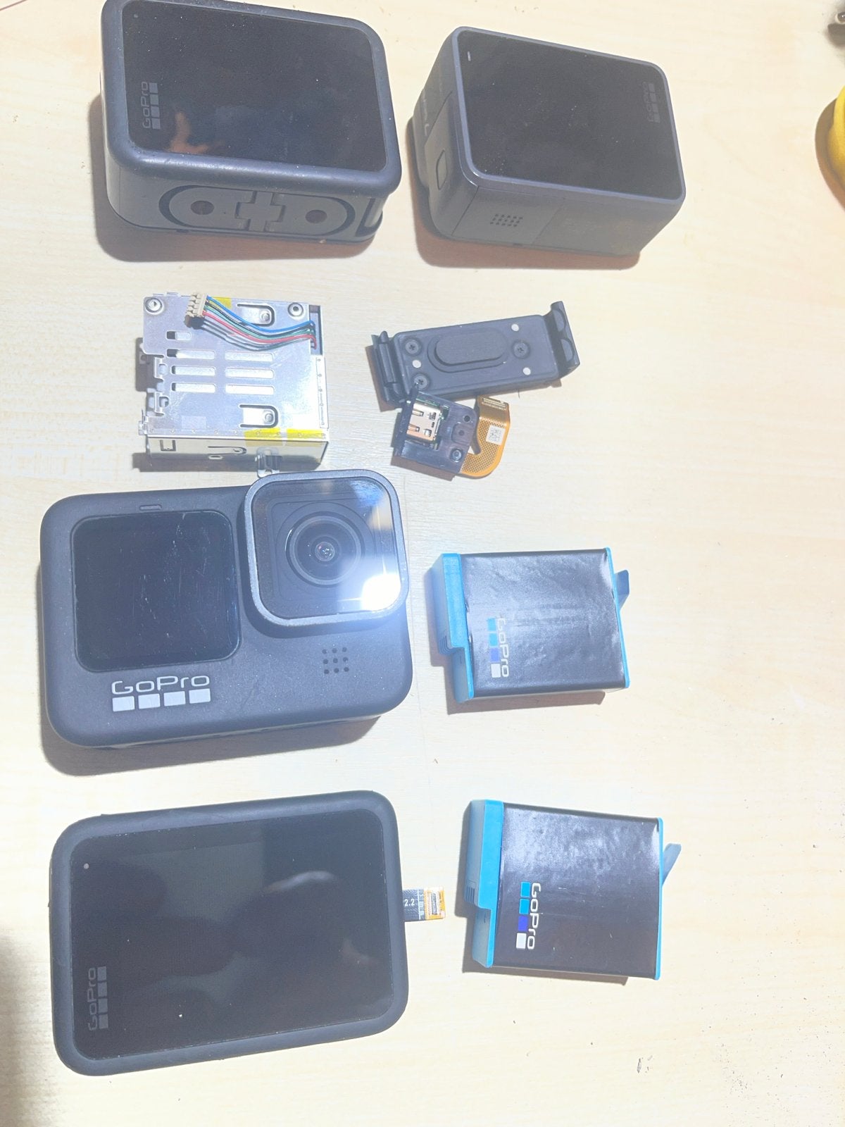GoPro Hero 9 Black, 8 black en Hero 7 Silver onderdelen, Audio, Tv en Foto, Actiecamera's, Ophalen of Verzenden, Niet werkend