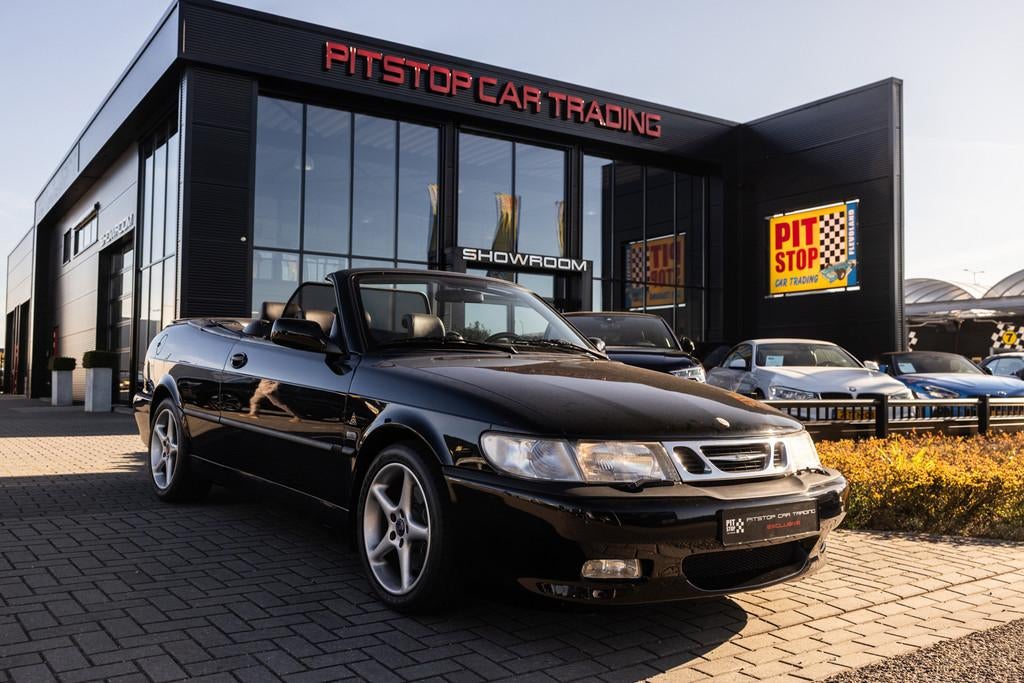 Saab 9-3 Cabrio 2.3 Turbo Viggen, 230 PK, Origineel, Nieuwst, Auto's, Saab, Gebruikt, Zwart, 4 cilinders, 4 stoelen