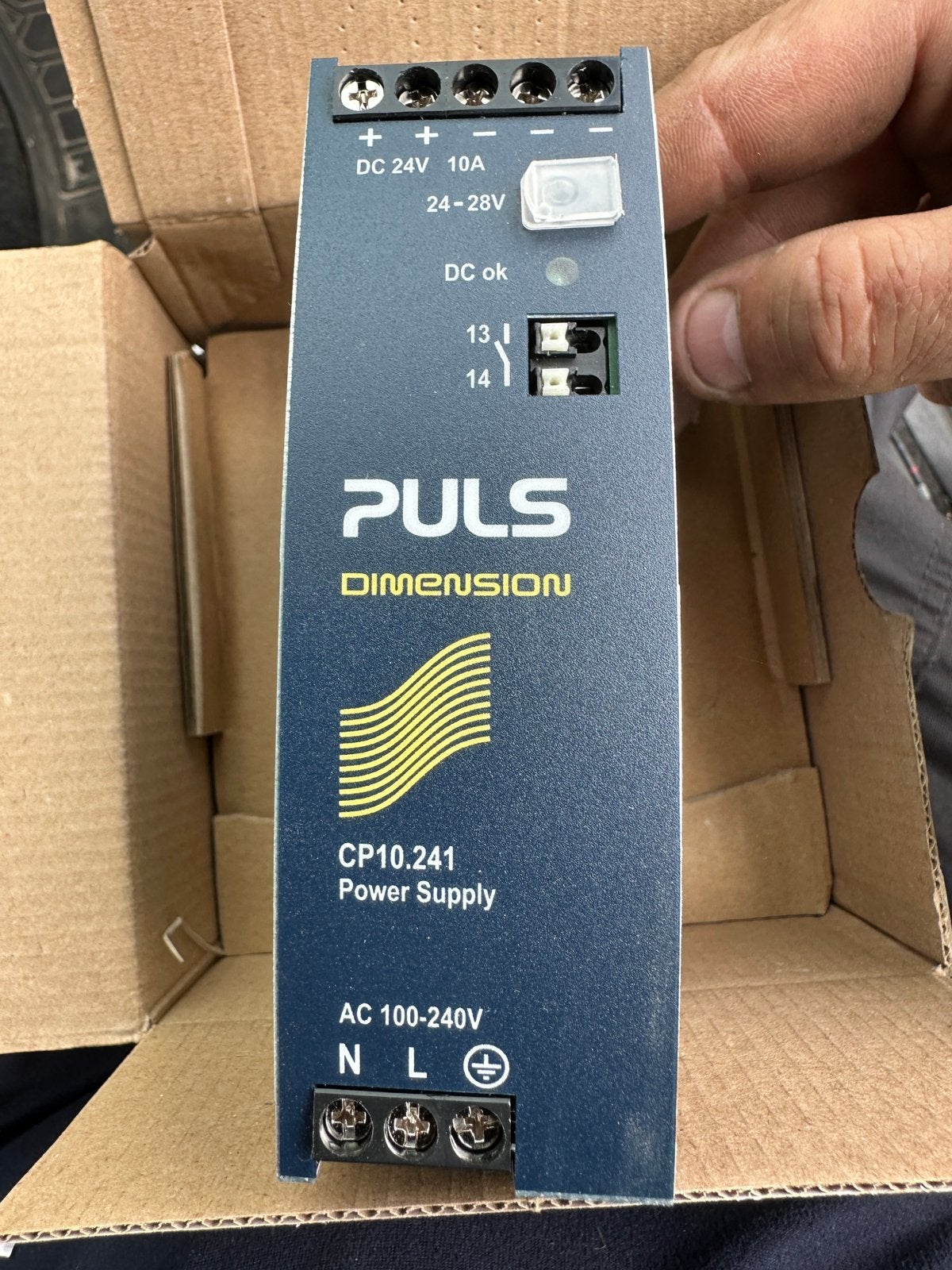 PULS CP10.241 DIN-rail netvoeding Nieuw!!, Doe-het-zelf en Verbouw, Elektra en Kabels, Ophalen of Verzenden, Nieuw, Overige typen
