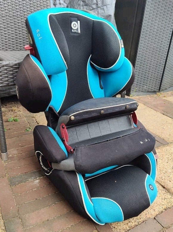 Kiddy Guardian Pro 2 Autostoel - Blauw/Zwart, Autogordel, 15 t/m 36 kg, Verstelbare rugleuning, Ophalen