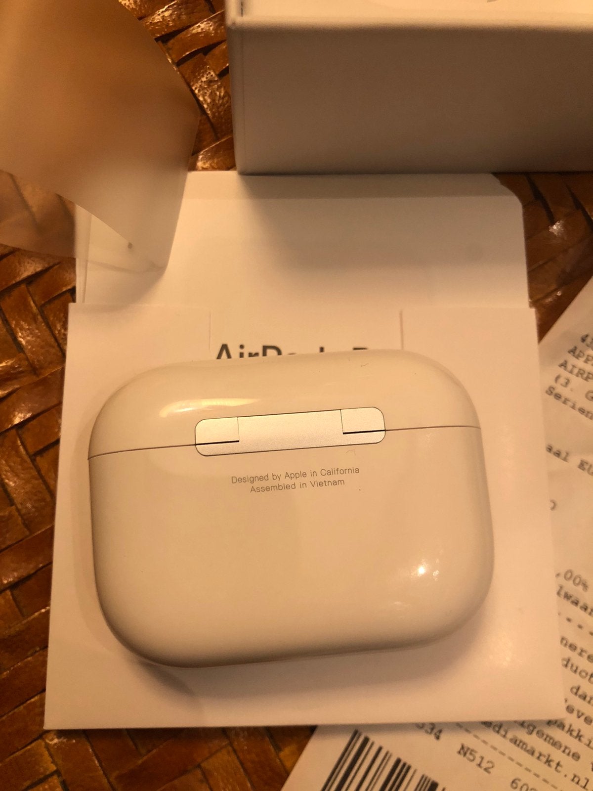 Airpods Pro 3 Origineel met Garantie, Telecommunicatie, Ophalen of Verzenden, Zo goed als nieuw