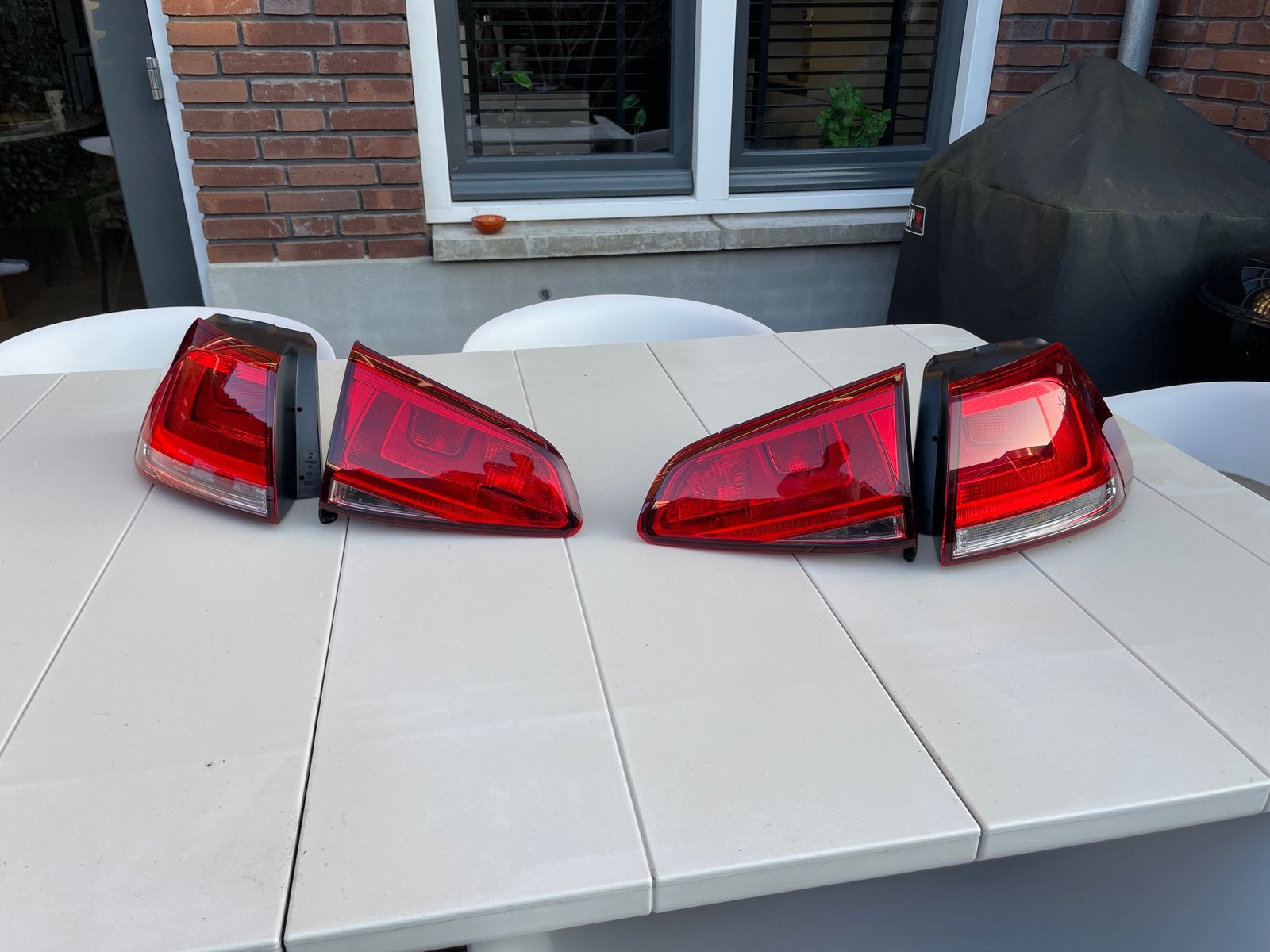 Originele Valeo Volkswagen Golf 7 Achterlichten Set (4x), Ophalen, Gebruikt, Volkswagen
