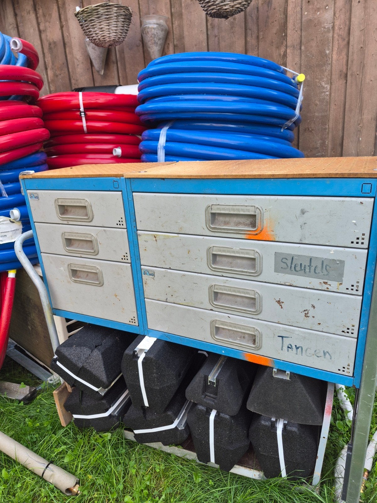 ladenkast sortimo  netjes 30x480x98 bedrijfswagen inrichting, Ophalen, 70 tot 120 cm