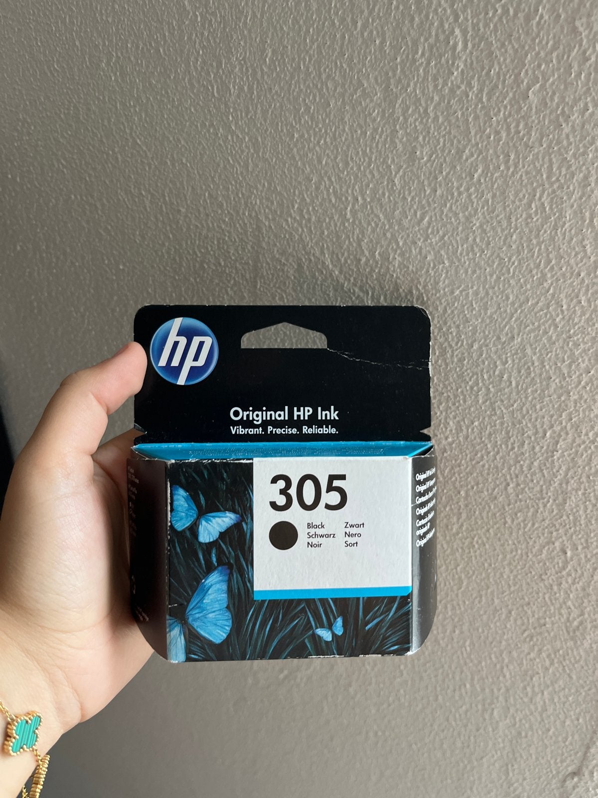 HP 305 Zwarte Inktcartridge - Origineel, Ophalen of Verzenden, Nieuw, Cartridge