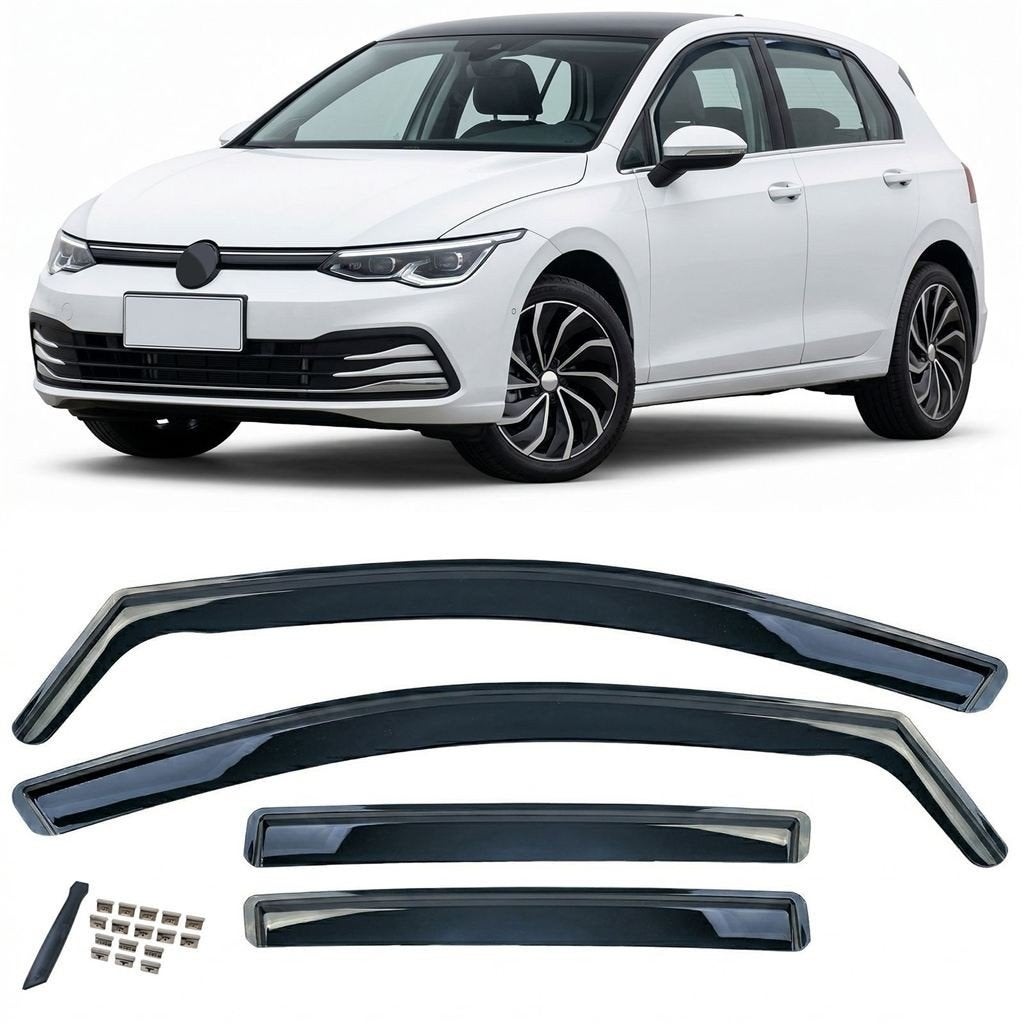 Zijwindscherm Geschikt Voor VW Golf 8 Zijwindschermen Zijwin, Verzenden, Automotive Parts, A.parts@hotmail.nl, Trasmolenlaan 12 3447 GZ Woerden