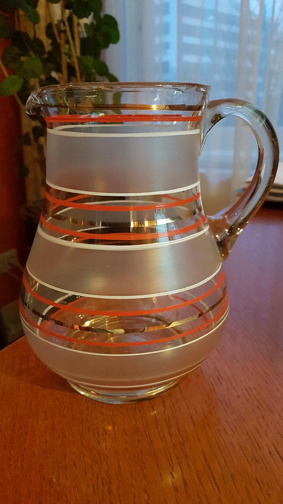 Art Deco Waterkan Doyen hoogte 19 cm, Antiek en Kunst, Ophalen of Verzenden