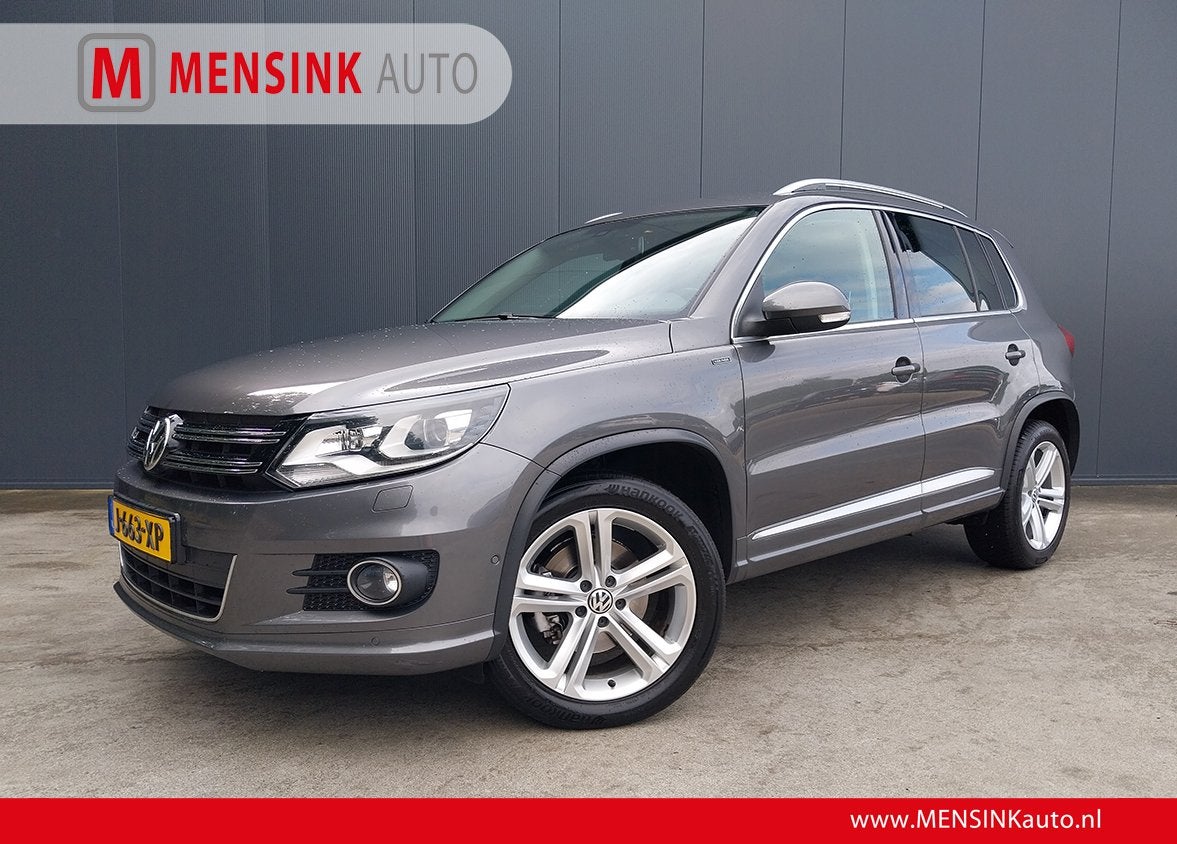 Volkswagen Tiguan 1.4 TSI R-Line Edition XENON LED NAVI ECC, Voorwielaandrijving, 15 km/l, Gebruikt, 4 cilinders