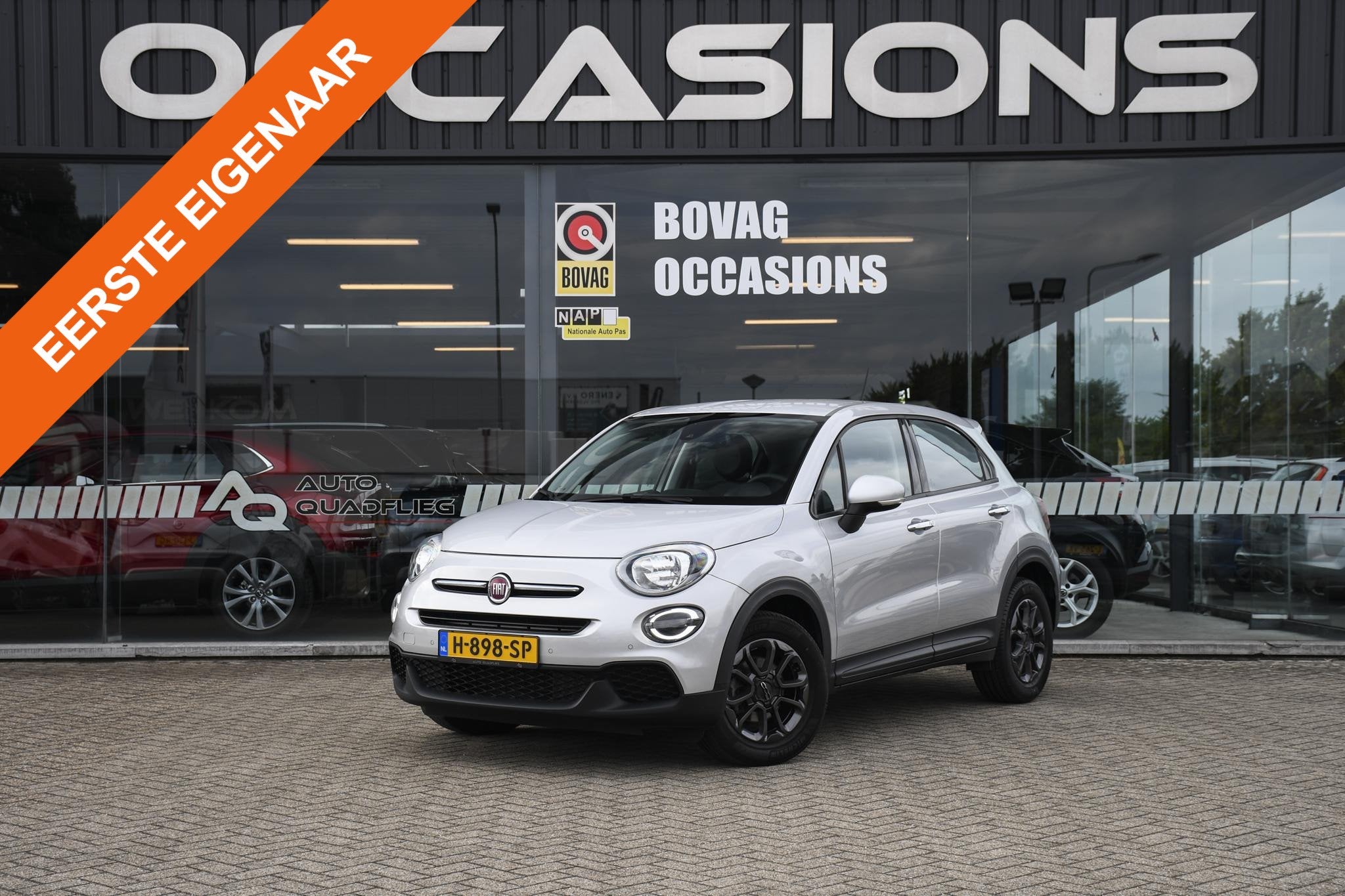Fiat 500 X 1.0 GSE Urban 1 EIGENAAR/ CRUISE CONTROL/ DAB, Auto's, Voorwielaandrijving, 12 maanden, Stof, 500X