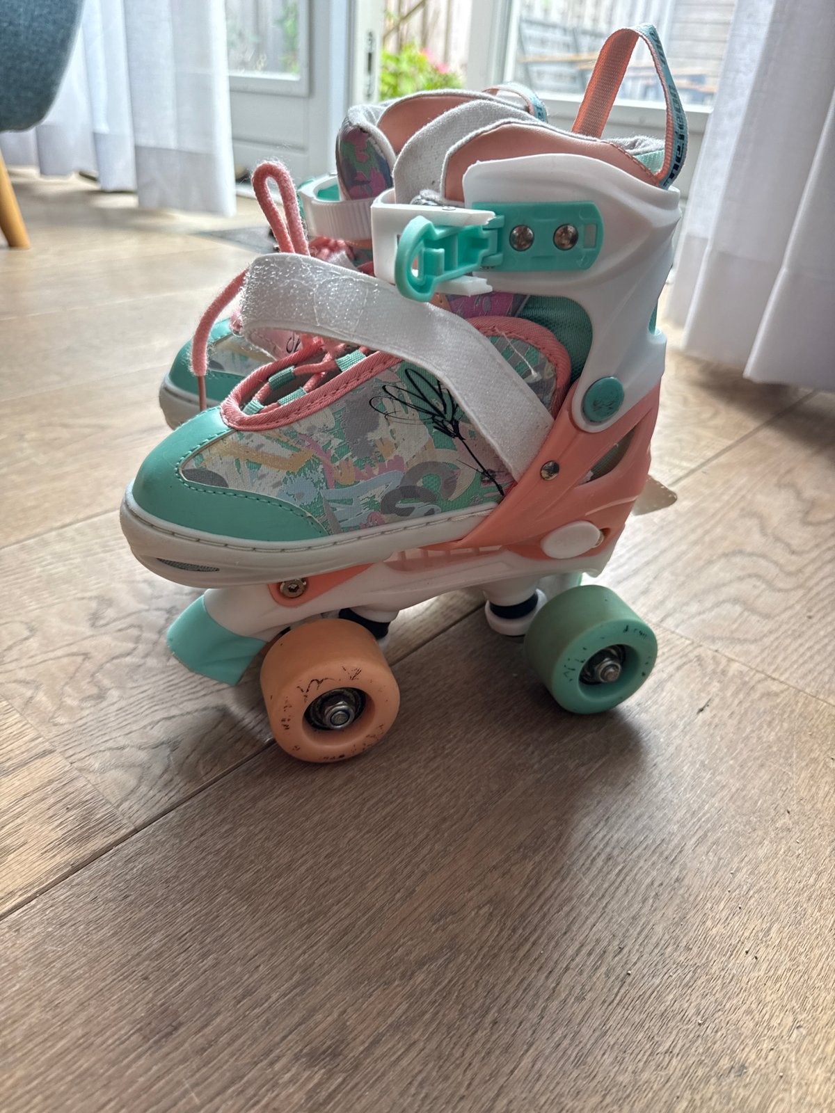 Verstelbare rolschaatsen voor kinderen - Zo goed als nieuw, Ophalen of Verzenden, Verstelbaar, Zo goed als nieuw, Kinderen